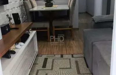 Apartamento com 2 quartos - 1 vaga de garagem - parque selecta - são bernardo do campo-