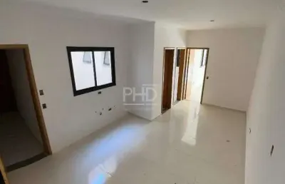 Cobertura à venda, 2 quartos, 1 vaga, jardim alvorada - santo andré/sp