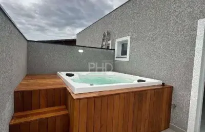 Cobertura frente com jacuzzi – totalmente planejada!!!