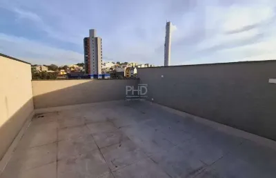 Cobertura para aluguel, 2 quartos, 1 vaga, parque novo oratório - santo andré/sp