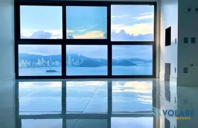 Apartamento último andar com 4 suítes, frente mar – barra sul – bc