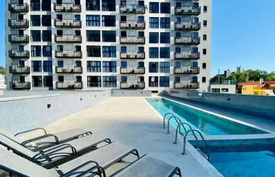 Apartamento 100% mobiliado 1 dormitório à venda - centro de blumenau