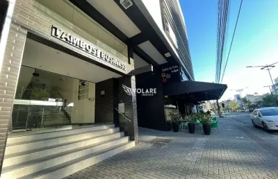Sala comercial com 147m² para locação na rua antônio da veiga.