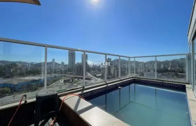 Exclusividade: cobertura com piscina no centro - próxima à vila germânica