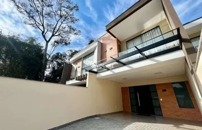 Casa nova 3 quartos (1 suíte) terreno para área verde. r$ 990.000,00