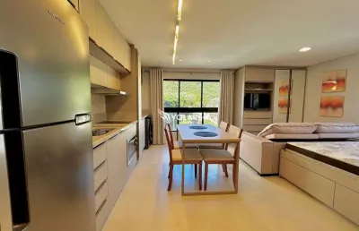 Apartamento mobiliado com 32 m² para locação | bairro boa vista - blumenau!!