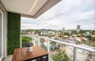 Apartamento com 3 dormitórios à venda, 91 m² por r$ 891.384,38 - jardim américa - são leopoldo/rs