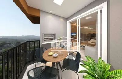 Apartamento à venda, 73 m² por r$ 608.882,68 - centro - são leopoldo/rs