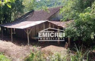 Emicrei vende chácara com 1 dormitório, 10000 m² por r$ 148.000 - campinas - rolante/rs