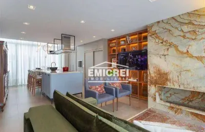 Emicrei vende apartamento duplex com 02 dormitórios, 205 m² por r$ 2.500.000 - centro - balneário camboriú/sc