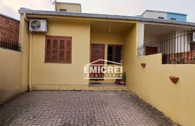 Emicrei vende casa com 02 dormitórios, 53 m² por r$ 260.000 - feitoria - são leopoldo/rs