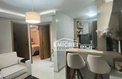 Apartamento à venda, 44 m² por r$ 171.000,00 - duque de caxias - são leopoldo/rs