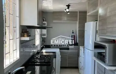 Emicrei vende - apartamento 88m² 2 dormitórios (1 tipo suíte) box, fino acabamento e excelente iluminação e ventilação. scharlau - são leopoldo