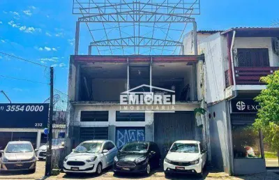Emicrei vende prédio, 166 m² por r$ 2.100.000 - rio branco - são leopoldo/rs