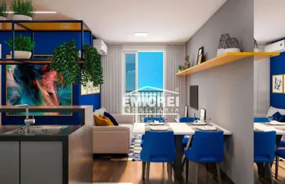 Apartamento com 2 dormitórios à venda, 49 m² por r$ 252.126,00 - feitoria - são leopoldo/rs