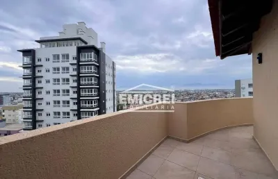 Emicrei vende - cobertura duplex 103m² 2 dormitórios, 2 terraços, sacada, vista panorâmica, garagem. estuda entrada + parc direto. capão da canoa