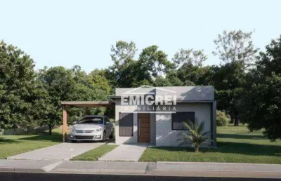 Casa com 2 dormitórios à venda, 42 m² por r$ 289.000 - são josé - são leopoldo/rs
