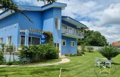Chácara / sítio com 3 quartos à venda na alameda dos jacarandás, 13, colinas do mosteiro de itaici, indaiatuba por r$ 1.800.000