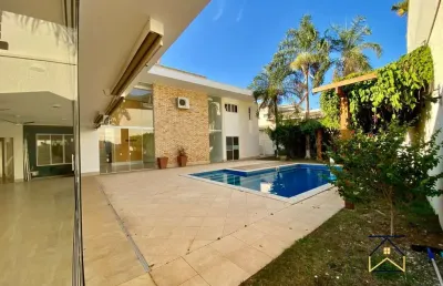Casa em condomínio fechado com 4 quartos à venda na rua via piacenza, 100,, jardim vila paradiso, indaiatuba, 554 m2 por r$ 3.950.000