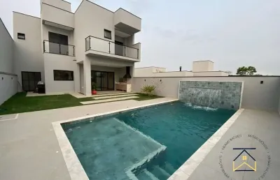 Casa em condomínio fechado com 3 quartos à venda na rua 12, 54, residencial evidências, indaiatuba, 258 m2 por r$ 1.990.000