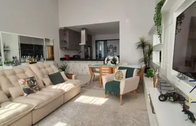 Casa em condomínio fechado com 3 quartos à venda na rua treze, 78, jardim residencial dona lucilla, indaiatuba por r$ 1.700.000