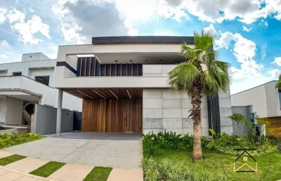 Casa em condomínio fechado com 3 quartos à venda na rua via milano, 453, jardim vila paradiso, indaiatuba por r$ 3.600.000