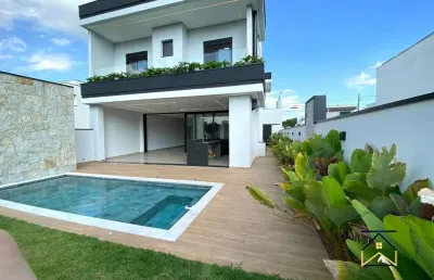 Casa em condomínio fechado com 3 quartos à venda na rua oito, 82, jardins di roma, indaiatuba por r$ 2.050.000