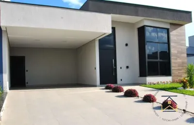 Casa em condomínio fechado com 3 quartos à venda na avenida fábio ferraz bicudo, 92, jardim residencial dona lucilla, indaiatuba por r$ 1.690.000