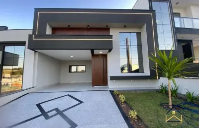 Casa em condomínio fechado com 3 quartos à venda na rua 9, 90, loteamento park gran reserve, indaiatuba por r$ 1.350.000