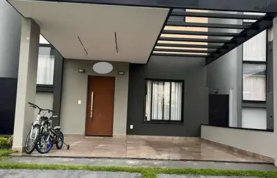Casa em condomínio fechado com 3 quartos à venda na rua um, 11, jardim park real, indaiatuba por r$ 1.165.000
