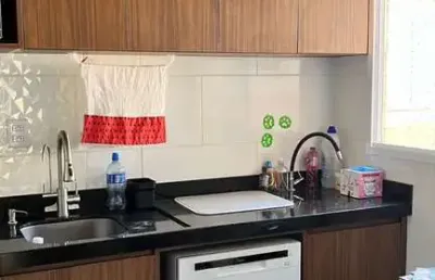 Apartamento com 2 quartos à venda na rua irmã maria angélica, 12, parque campo bonito, indaiatuba, 49 m2 por r$ 300.000