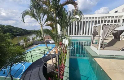 Casa com vista para o lago à venda no condomínio fazenda imperial – 4 suítes, 870 m², quadra privativa e lazer completo
