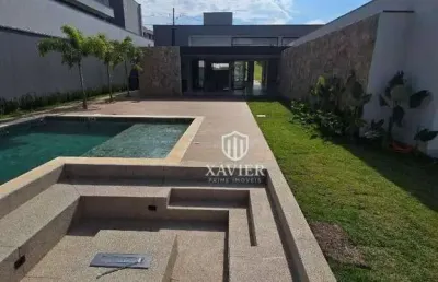Casa térrea com piscina, fire place e 4 dormitórios à venda no condomínio fazenda jequitibá – alto padrão, lazer completo e conforto em meio à naturez