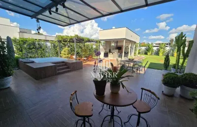 Casa térrea com spa, energia fotovoltaica e amplo jardim à venda no condomínio fazenda jequitibá – 3 suítes e lazer privativo em meio à natureza