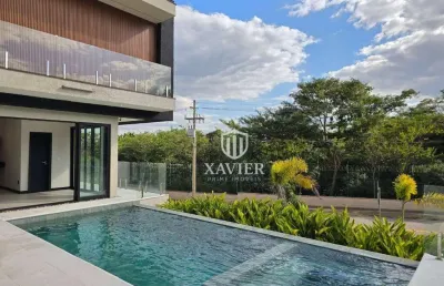 Sobrado de alto padrão à venda no condomínio cyrela landscape esplanada – 4 suítes com closet, piscina com borda infinita, vista privilegiada | soroca