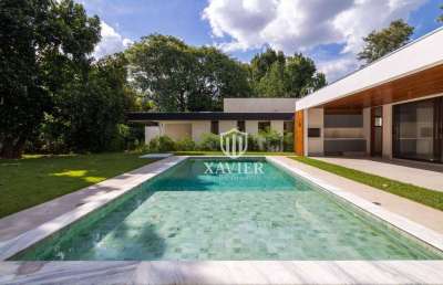 Casa térrea à venda no condomínio lago azul golfe clube – 4 suítes, piscina e vista incrível em meio à natureza | alto padrão