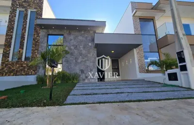 Casa térrea com 3 suítes no terras de são francisco – pronta para morar