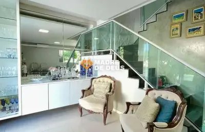 Casa em condomínio fechado com 4 quartos à venda na rua plínio monteiro, 50, engenheiro luciano cavalcante, fortaleza por r$ 700.000