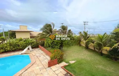 Casa em condomínio fechado com 7 quartos à venda na oceano indico, 62, porto das dunas, aquiraz por r$ 2.900.000