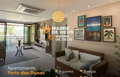 Apartamento com 4 quartos à venda na das ubaranas, 1385, dunas, fortaleza por r$ 1.650.000