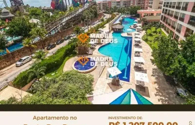 Apartamento com 3 quartos à venda na medusa, 1001, porto das dunas, aquiraz por r$ 1.380.000