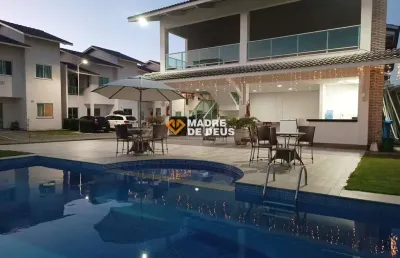 Casa em condomínio fechado com 4 quartos à venda na rua euclides onofre de souza, 885, lagoa sapiranga (coité), fortaleza por r$ 800.000