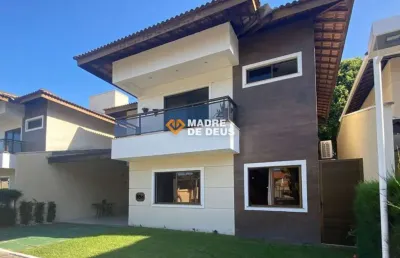 Casa em condomínio fechado com 4 quartos à venda na clóvis bevilaqua, 100, edson queiroz, fortaleza por r$ 1.200.000