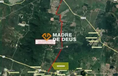 Terreno à venda na br-222 - estrada do camara, 1, capuan, caucaia por r$ 25.000.000