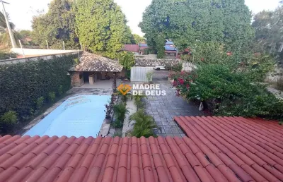 Casa em condomínio fechado com 4 quartos à venda na rua professor solon farias, 1074, sapiranga, fortaleza por r$ 787.000