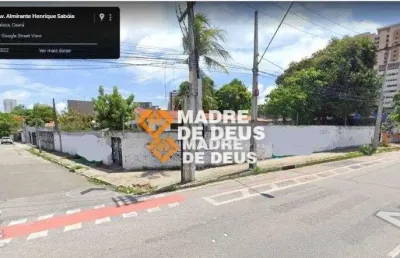 Terreno comercial à venda na rua joaquim lima, 14, papicu, fortaleza por r$ 2.300.000