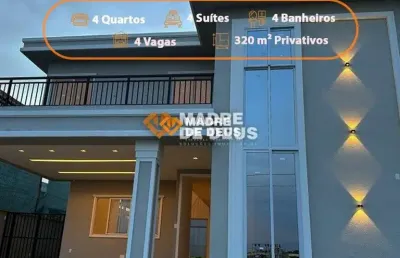 Casa em condomínio fechado com 4 quartos à venda na atlântica, 1, eusebio, eusébio por r$ 2.600.000