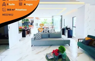 Casa em condomínio fechado com 5 quartos à venda na quarto anel viário, 18, 1, eusebio, eusébio por r$ 2.990.000
