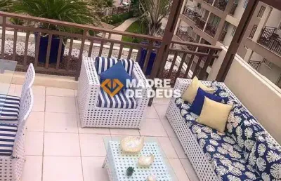 Apartamento com 3 quartos à venda na medusa, 1001, porto das dunas, aquiraz por r$ 1.250.000