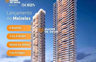Apartamento com 4 quartos à venda na avenida rui barbosa, 839, meireles, fortaleza por r$ 2.864.000